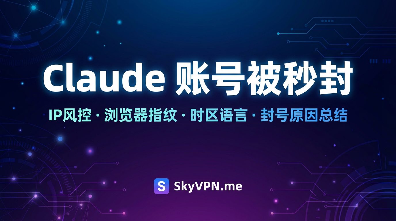 新开 Claude 账户被秒封,封号原因总结
