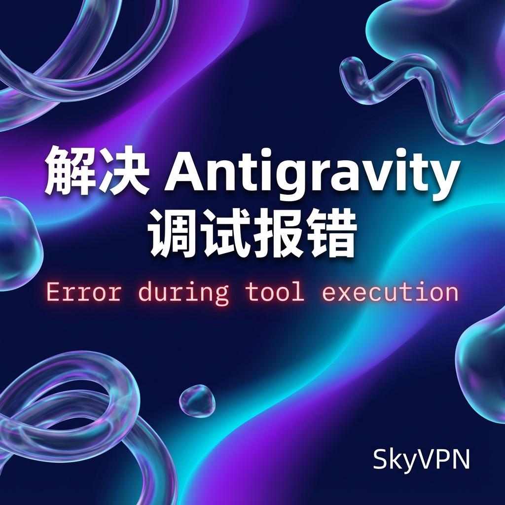 [实测有效]解决 Antigravity 调用浏览器报错 Error during tool execution
